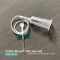 Safety Blood Collection Set with Pre-Attached Holder